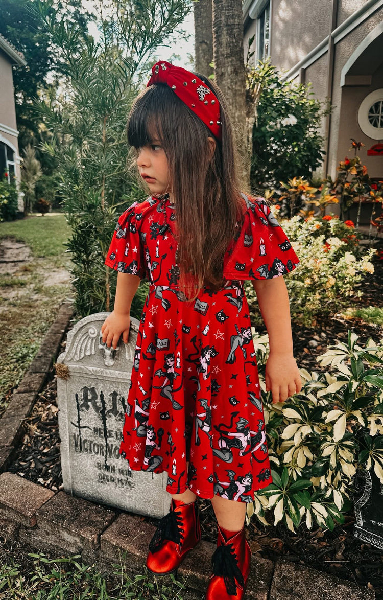 Flutter Sleeve Dress