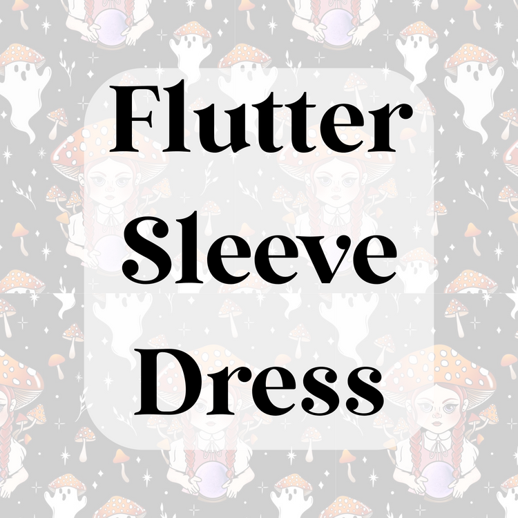 Flutter Sleeve Dress