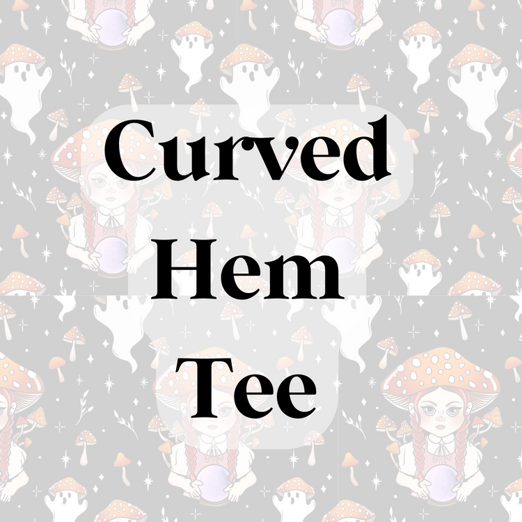 Curved Hem Tee