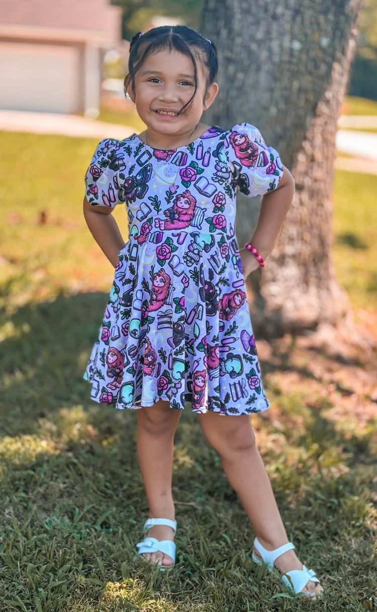 Puff Sleeve Dress