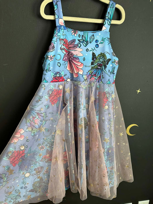 7/8 Margo dress + mesh skirt