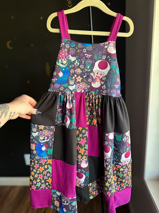 Size 6 Mario Patchwork dress (knee length)