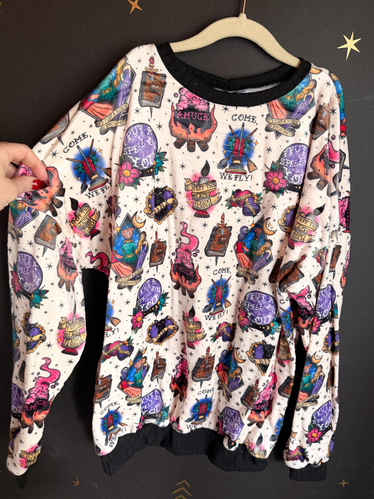 Tween 10 Squish Sweater - Hocus Pocus