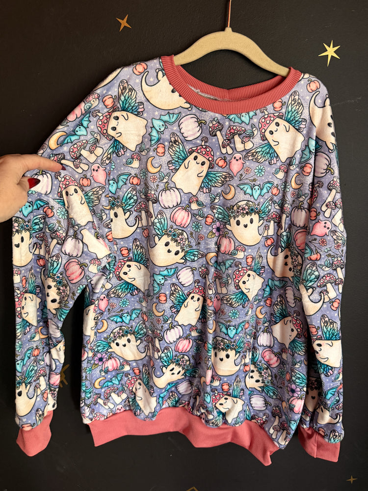 7/8 Squish Sweater - Fairy Ghosts