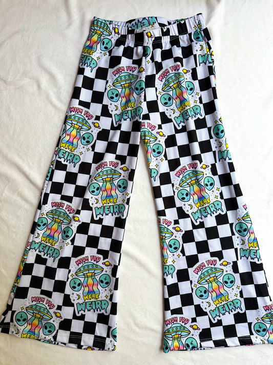 Size 6 Wide Leg Pants - Wish You Were Weird
