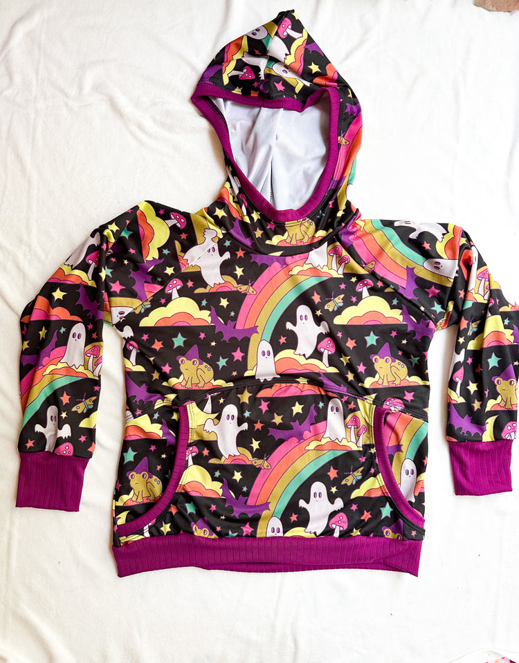 Kids 10 Reed Hoodie - Retro Halloween