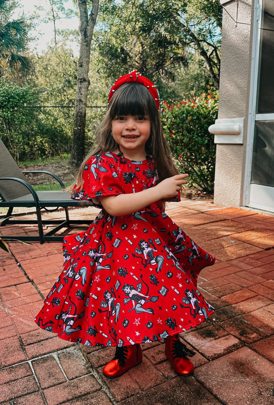Flutter Sleeve Dress