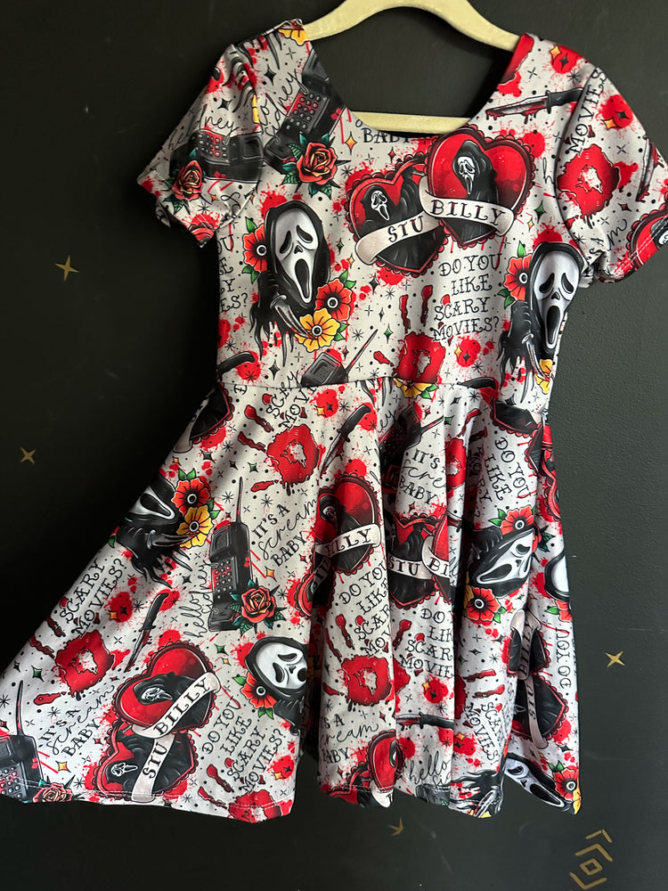 Size 7/8 Tunic Length Brielle Dress - Scream