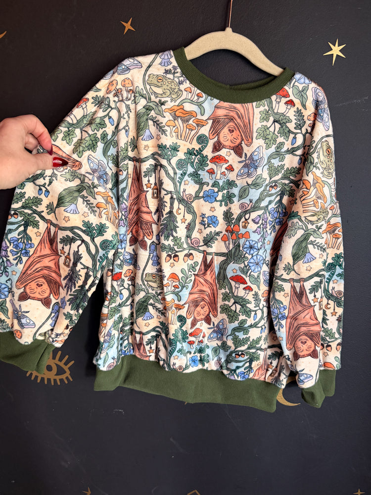 5T Squish Sweater - Forest Bats