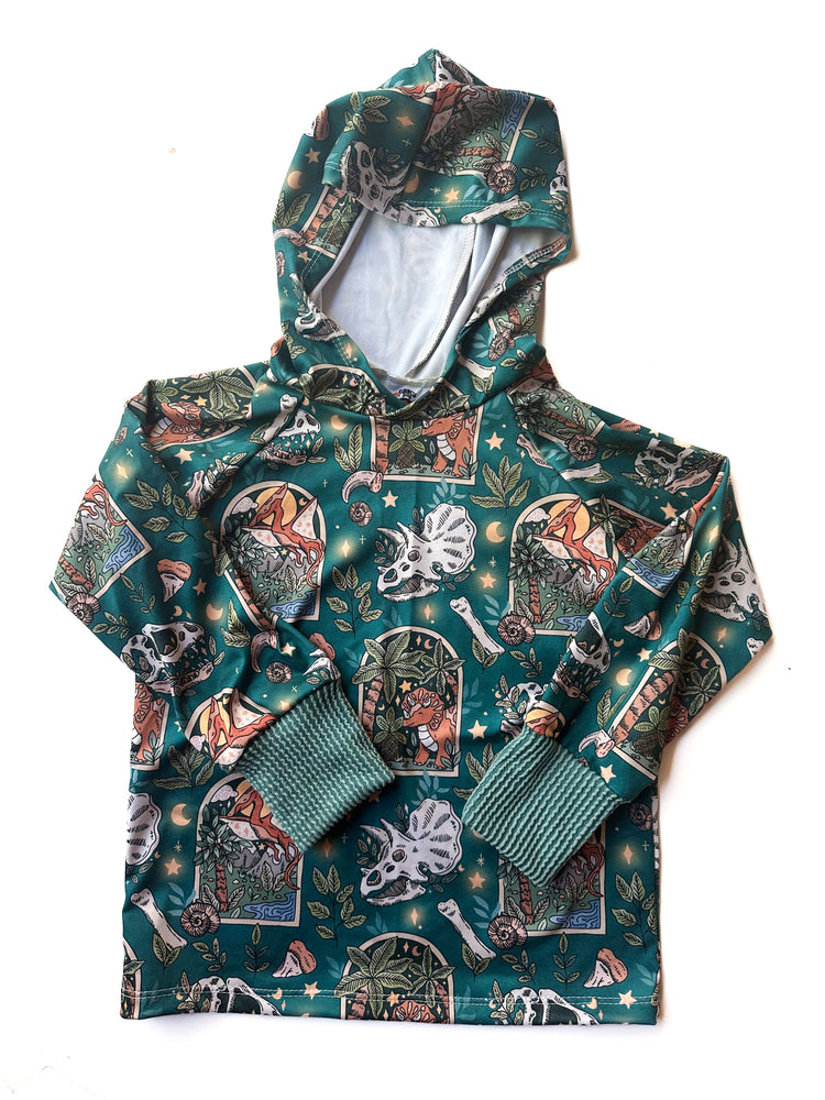 4T Hooded Tee - Dinos