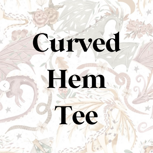 Curved Hem Tee