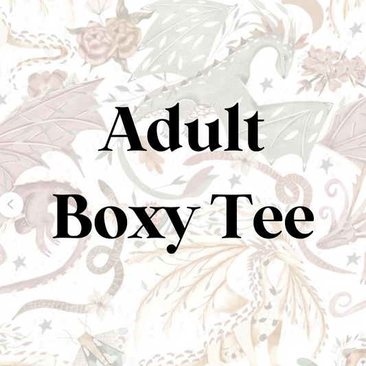 Adult Boxy Tee