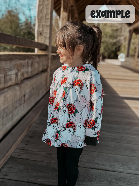 12/18m Squish Shacket - Princesses