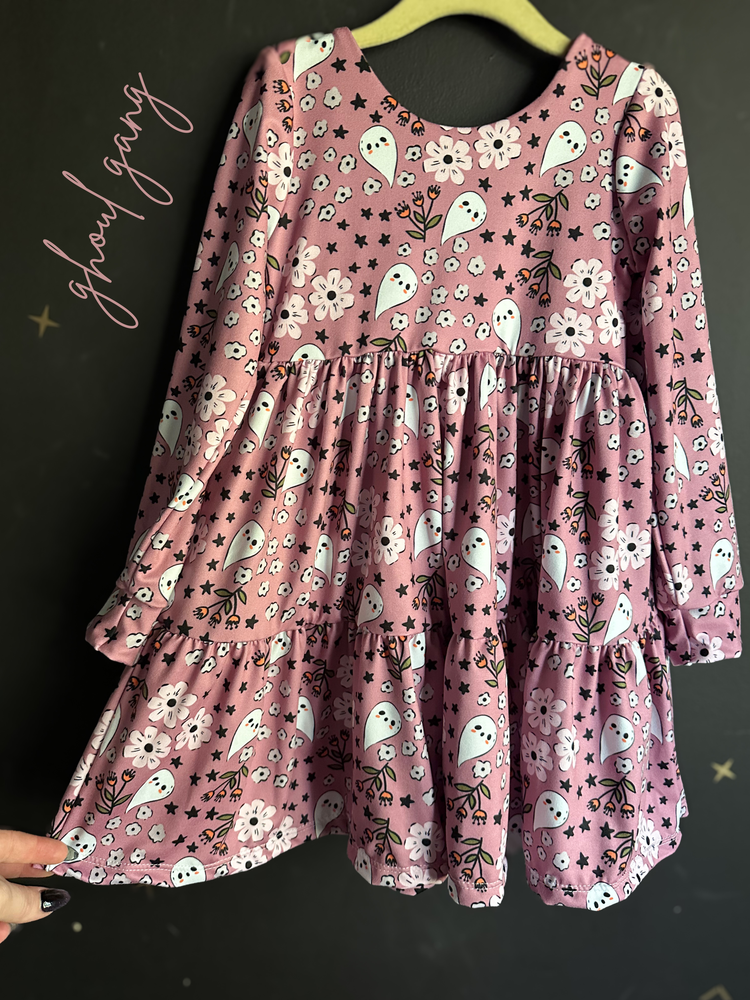 5T Magnolia Dress - Floral Ghosts