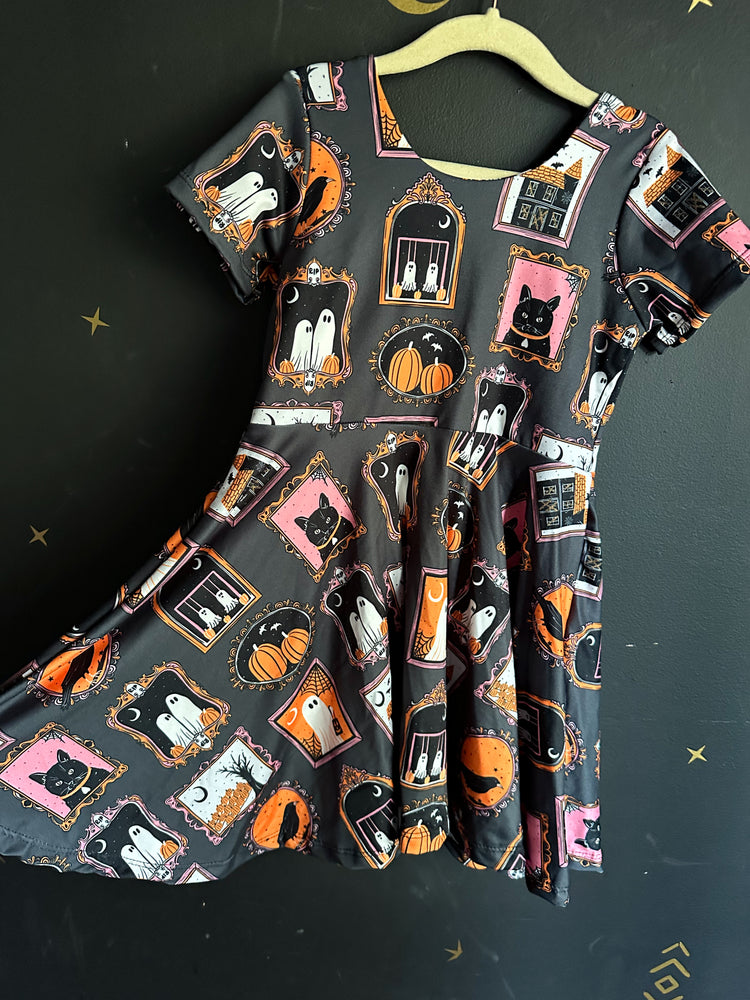 SIze 6 Tunic Length Brielle Dress - Hallowen Frames