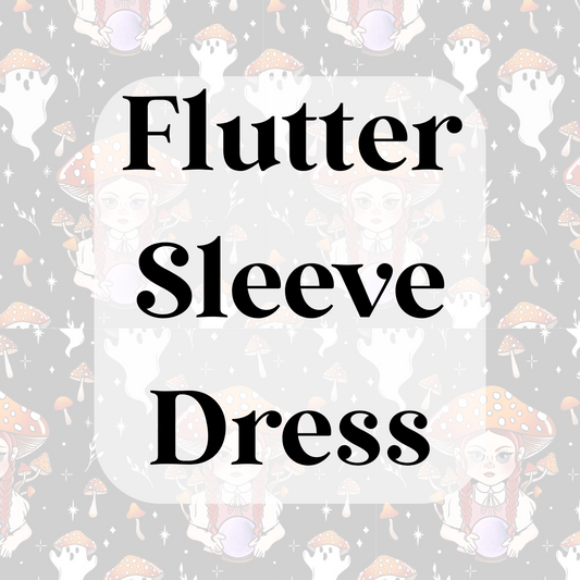 Flutter Sleeve Dress