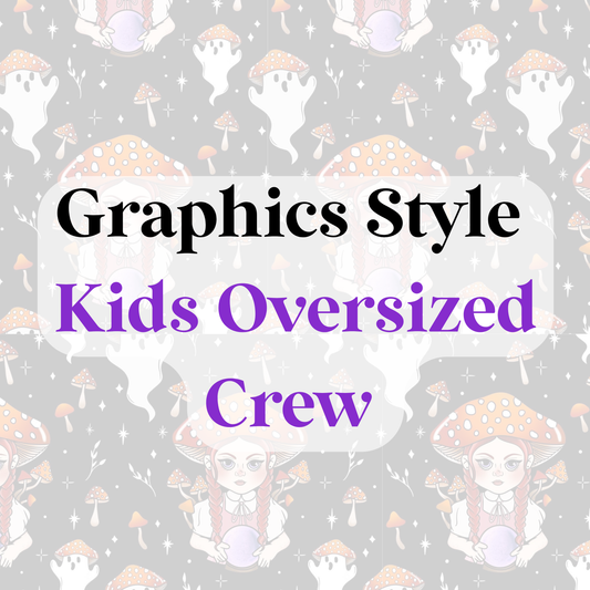 Graphics Style - Kids Oversized Crew