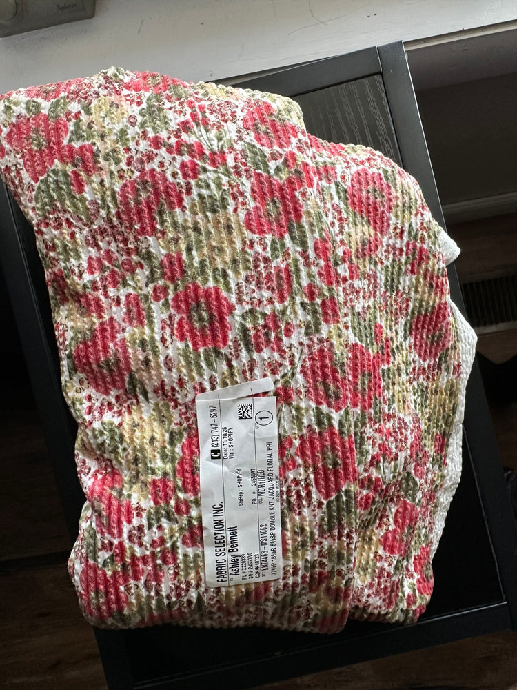 1 yd Urban Rib - Floral