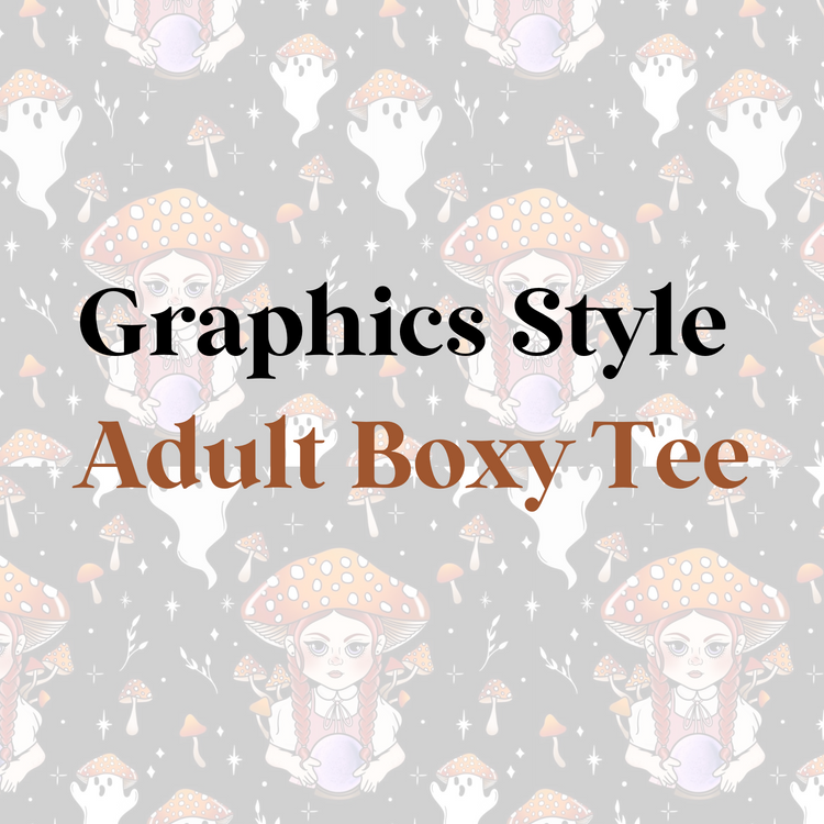 Graphics Style - Adult Boxy Tee