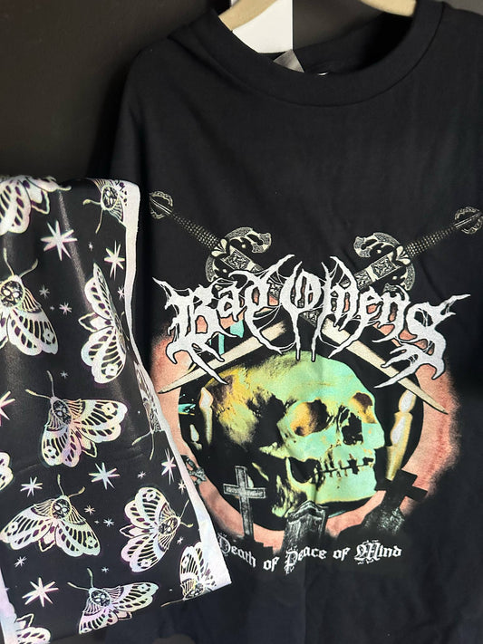 Bad Omens tshirt dress (12/18m - 4T)