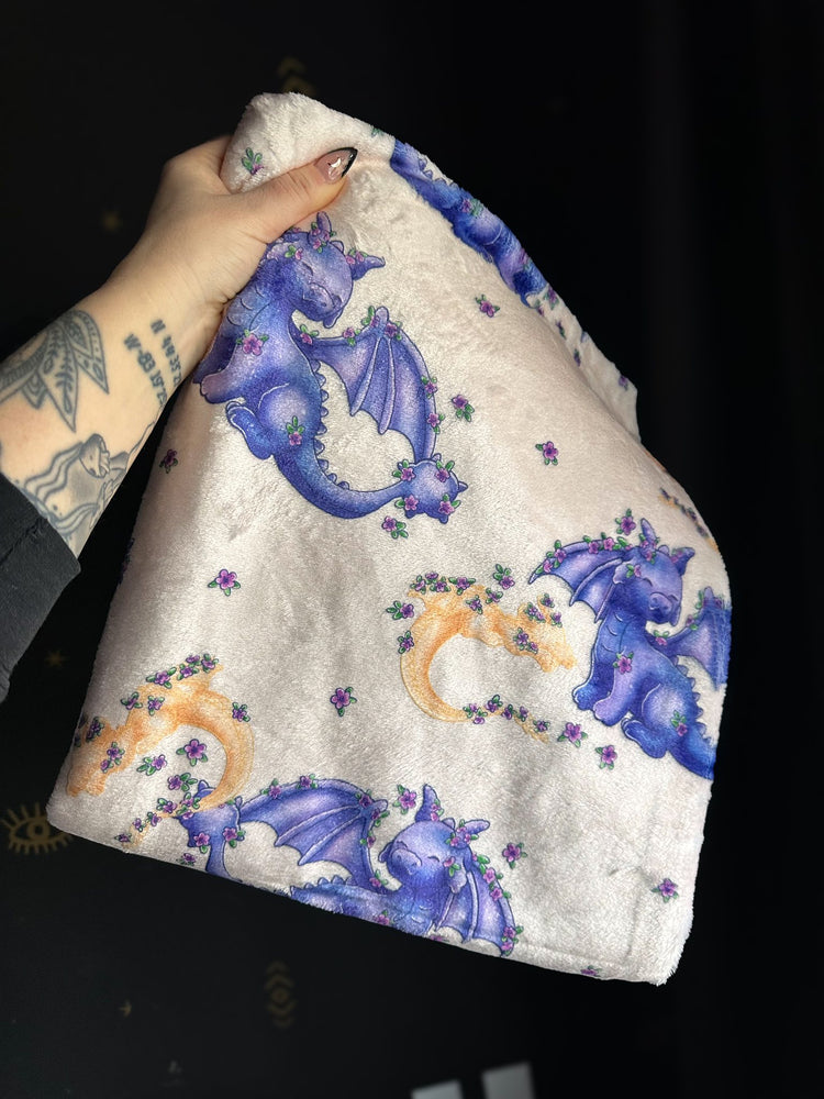 Custom Single layer minky blanket