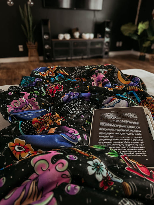 Custom Single layer minky blanket