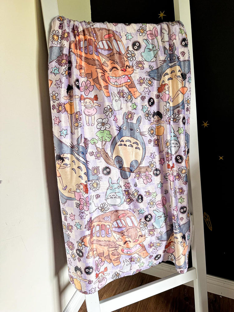 Custom Single layer minky blanket