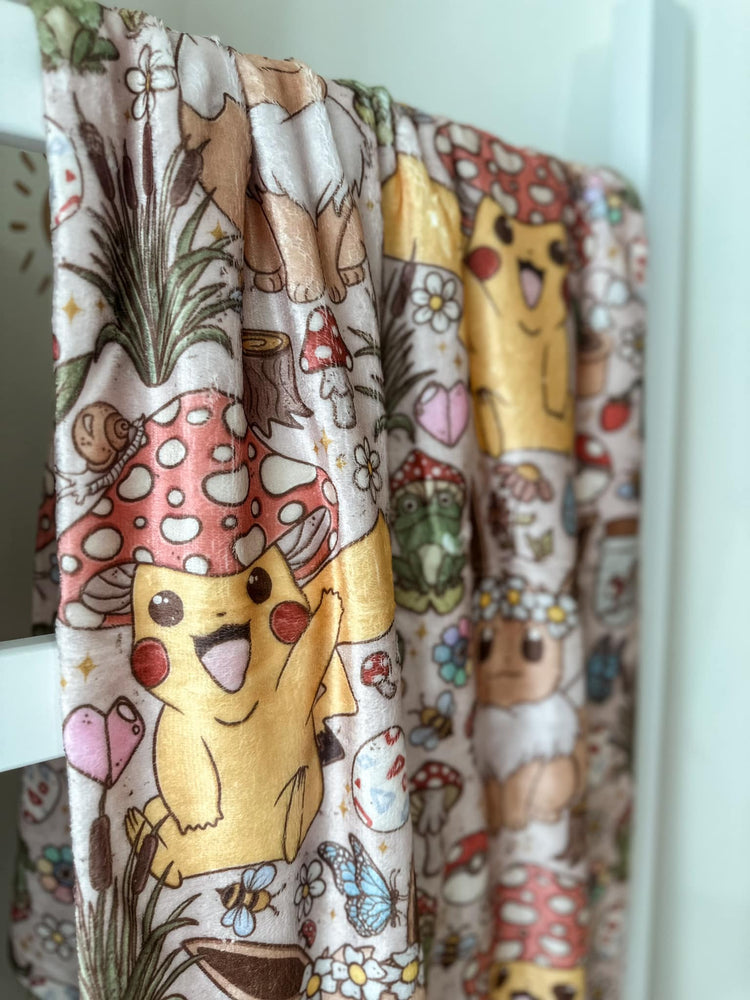 Custom Single layer minky blanket