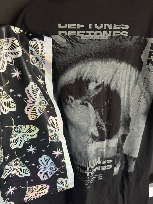 Deftones tshirt dress (18/24m - 4T)