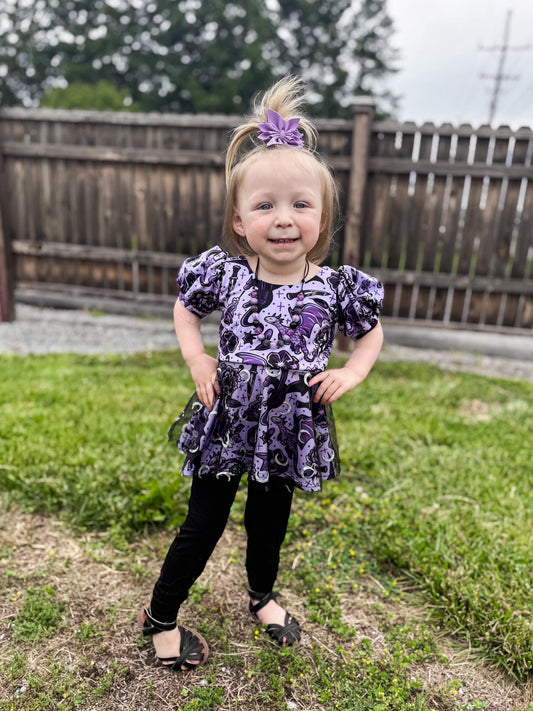 Puff Sleeve Peplum