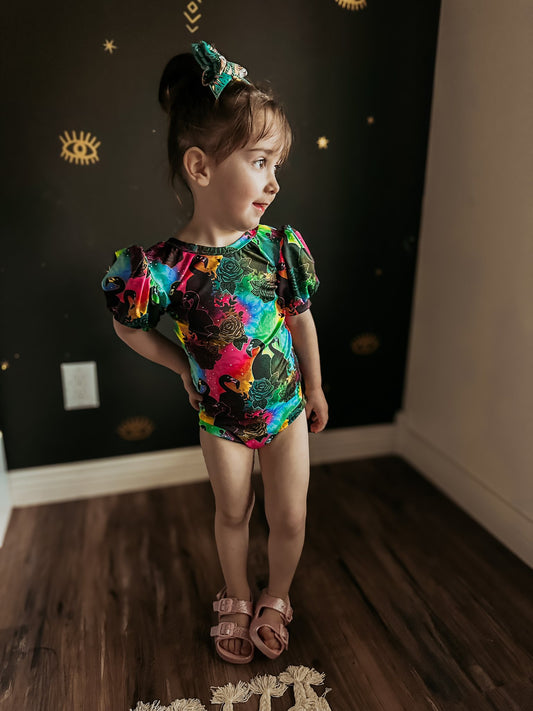 Puff Sleeve One Piece