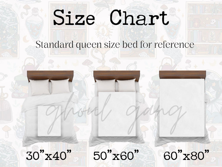 Custom Single layer minky blanket