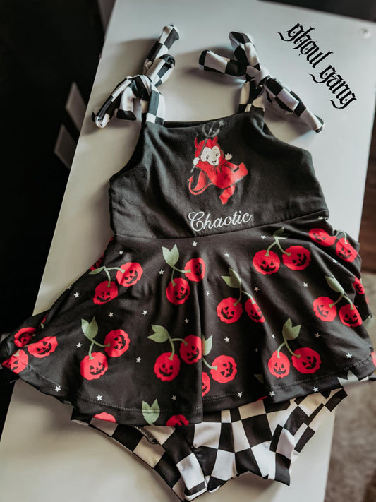 Strappy Peplum
